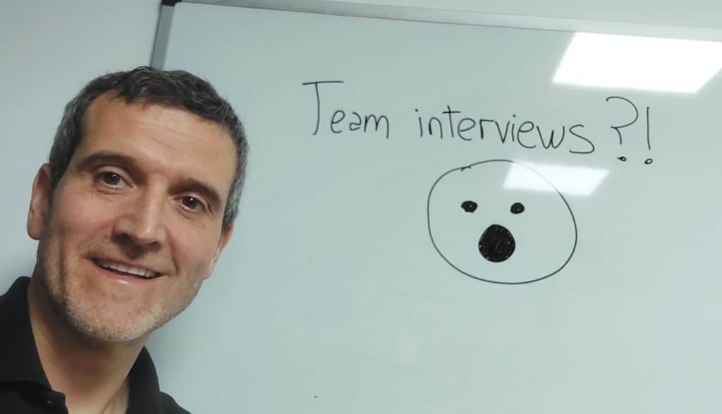 Investor-team interviews